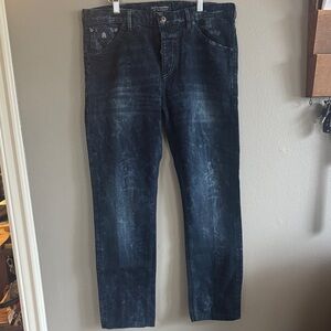 Scotch & Soda Men's Deep Indigo Straight Jeans